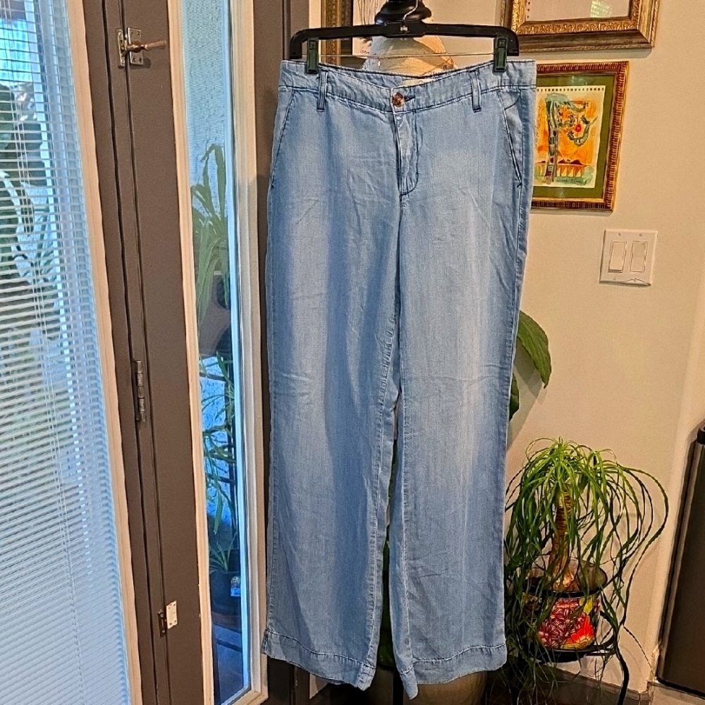 Cookie Johnson Blue Straight Leg Jeans with Classic Fit